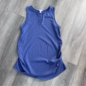 Isabel Maternity by Ingrid & Isabel Blue Tank Top
